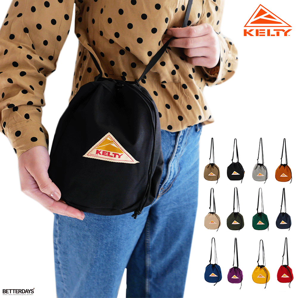 ショルダーバッグ レディース メンズ ケルティ 巾着 KINCHAKU SHOULDER M 【国内正規品】 KELTY