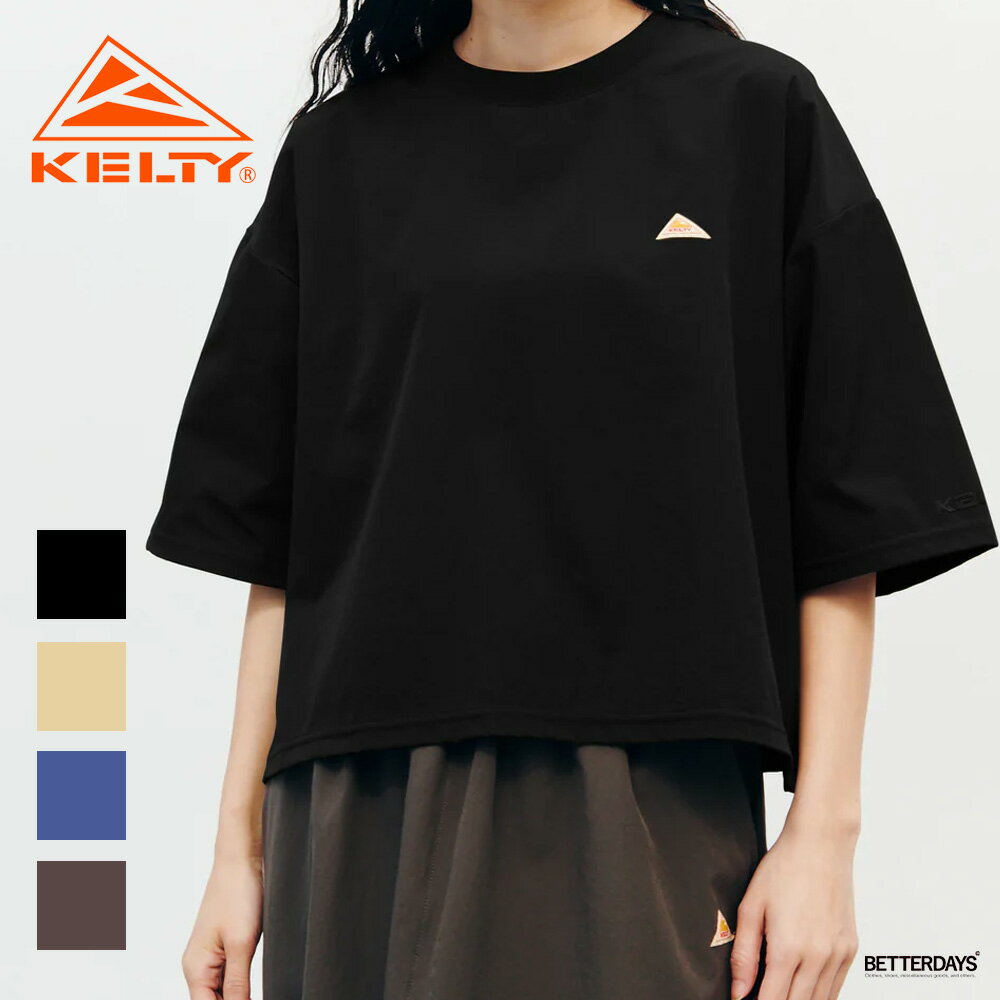 Logo - Tシャツ ケルティ レディース ラッシュ コンフォート クロップド Tシャツ KELTY Lush comfort S/S T-shirt【国内正規品】 KE25112011