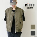 ベスト MA-1 ウィメンズ レディース ブルゾン ミリタリー キッフェ BIG FIT MA-1 VEST KIFFE 【国内正規品】