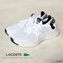 【2000円OFFクーポン配布中7月 お買い物マラソン】スニーカー メンズ ラコステ ニット COURT-DRIVE KNIT 【国内正規品】 LACOSTE