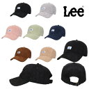 【2000円OFFクーポン配布中7月 お買い物マラソン】スウェード キャップ ユニセックス メンズ レディース オールシーズン リー デニム キャンバス LEE LOW CAP POY SUEDE 【国内正規品】