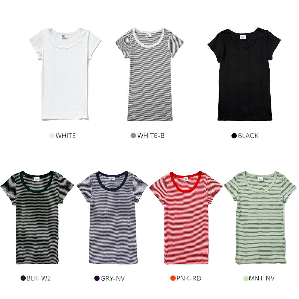 【2400円OFFクーポン配布中5月お買い物マラソン】Tシャツ レディース ロバートピーミラー Panel-rib F/S Tee 半袖 クルーネック Robert P.Miller (807c) 到着後1か月以内にレビューを書いて次回300円OFFクーポン配布中 2