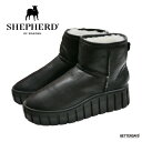 アンクルブーツ レザーブーツ レディース シェパード SHEPHERD Alexa boots 【国内正規品】ファーライニング付き