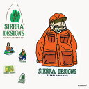 ステッカー シール シエラデザインズ ウシオダヒロアキ POP STICKER SIERRA DESIGNS 【国内正規品】
