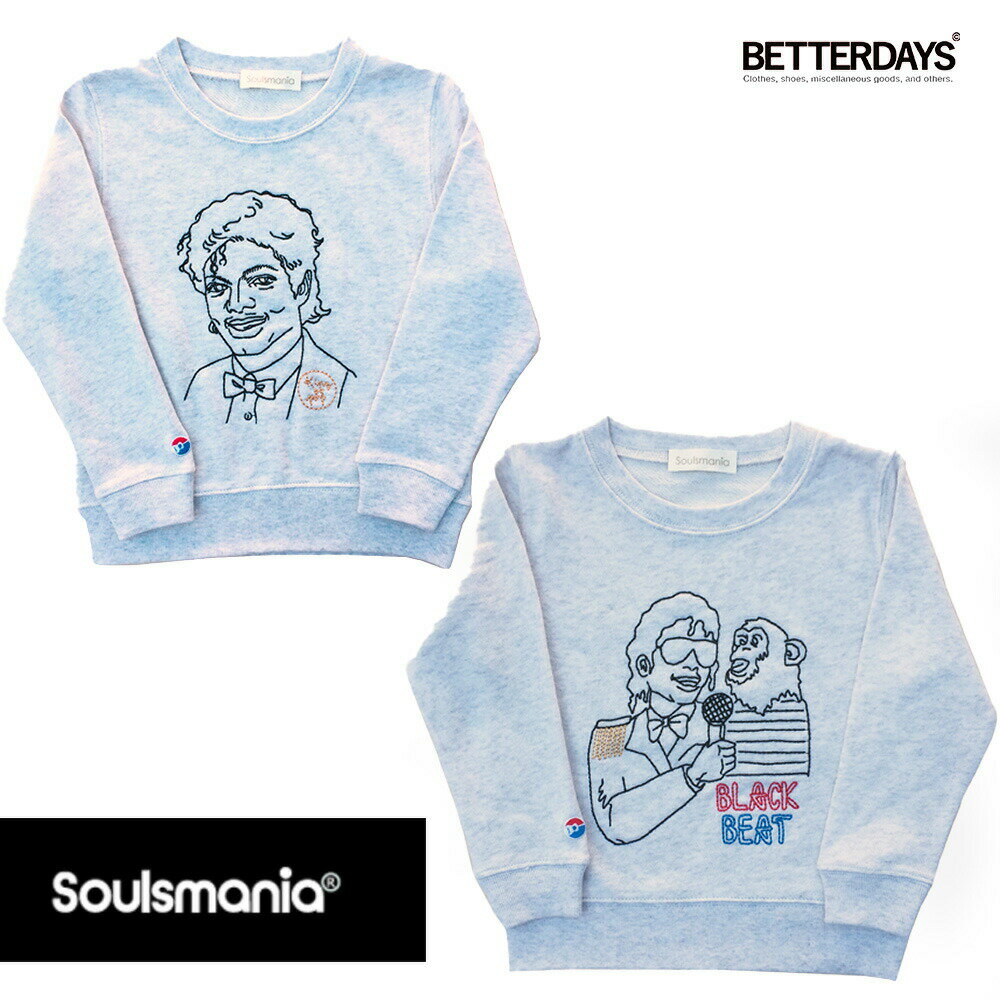 ȥ졼ʡ  ǥ å 롼ͥå 륺ޥ˥ SOULS MANIA CREW NECK PRINT T-SHIRT...
