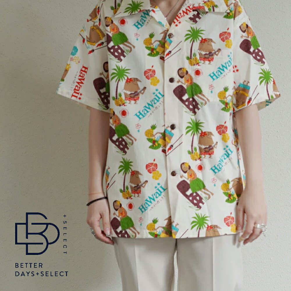 樂天商城 - 【3000円OFFクーポン配布中6月スーパーセール】アロハシャツ メンズ サンサーフ SUN SURF Lot No. SS39537 / COTTON SEERSUCKER OPEN SHIRT “TRIP TO HAWAII” by 柳原良平 with MOOKIE