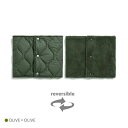 ダウンネックウォーマー ユニセックス ミリタリー リバーシブル MILITARY REVERSIBLE DOWN NECK MUFFLER タイオン 体温 TAION(4)