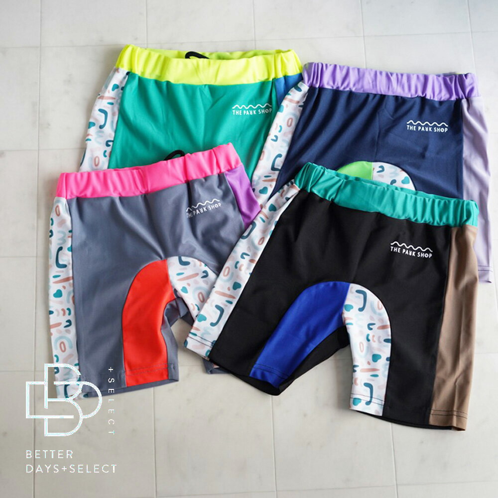 樂天商城 - 【3000円OFFクーポン配布中6月スーパーセール】ショーツ ラッシュガード キッズ ザ・パークショップ 水着 THE PARK SHOP TROPICAL PARK RASH SHORTS 115-145cm 【国内正規品】 tps-923