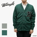 スウェットカーディガン メンズ SWEAT BUTTON FRONT CARDIGAN ホワイツビル WHITESVILLE