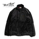 WEST RIDE【ウエストライド】JACKSPEAK HOODIE FLEECE BLK > POLARTEC FLEECE POLY 100% > FELL SEAMED ALL HEM > INNER MESH SLEEVE/USA DRAW CORDS > BLACK > WESTRIDE 21FW NEW ITEM「JACKSPEAK HOODIE FLEECE」。 アウターとして提案する当品番にはPOLARTEC社のフリースを使用。往年のアウトドアの銘品同様の素材を使用し、非常に優れた保温性と高い質感を持つ一着に仕上げました。身頃にはストレッチ性に富んだフリース素材を採用して2層に仕上げたHOODIEタイプとなり、スリーブ内は腕通りの良いメッシュライナーを採用し、裾は切り替えをプラスした仕様。 着用画像…身長171cm,体重59kg, SIZE38（M) WESTRIDE JACKSPEAK HOODIE FLEECE サイズスペック M(38)＝着丈69cm、身幅58cm、肩幅52cm、袖丈60cm L(40)＝着丈71cm、身幅60cm、肩幅54cm、袖丈62cm XL(42)＝着丈74cm、身幅63cm、肩幅57cm、袖丈64cm 若干の誤差はご了承下さい。 ※当店では厳重に在庫管理を行っておりますが、店頭でも販売している為、タイミングにより在庫切れとなる場合が御座います。予めご了承下さい。 ※モニターや環境により実際の色味、質感が異なる場合がございます。すべての写真およびコンテンツの著作権は、当サイトが保有しており無断使用を禁止しております。【送料無料】WESTRIDE ウエストライド JACKSPEAK HOODIE FLEECEメンズファッション アウターとして提案する当品番にはPOLARTEC社のフリースを使用。往年のアウトドアの銘品同様の素材を使用し、非常に優れた保温性と高い質感を持つ一着に仕上げました。 5