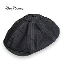 キャスケット 【送料無料】Dry Bones ドライボーンズ Denim Casquette メンズファッション キャスケット