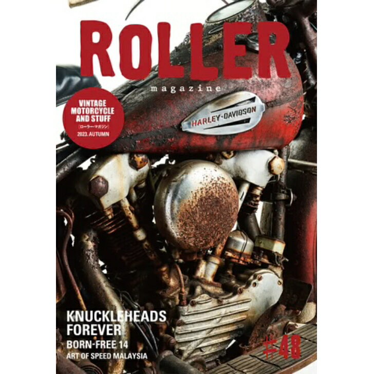 楽天BETTON CLOTHINGローラーマガジン48号 バイク雑誌 メンズファッション ROLLER MAGAZINE vol.48