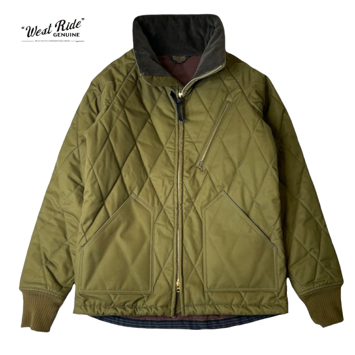 【送料無料】WESTRIDE ウエストライド MID VENTILE JKT OLIVE メンズファッション ジャケット