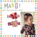 【メール便可】 MANDY ノンスリップクリップ バタフライ 2本セット ピンク&フューシャ 濃ピンク ◆ マンディ ヘアアクセサリ ちょうちょ キッズ ベビー 子供 赤ちゃん 女の子 モチーフ 入園 入学 おそろい ノンスリップ 人気 蝶 卒園 卒業 クリップ 前髪 リボン
