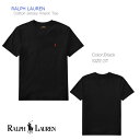 正規品 ラルフローレン Vネック Tシャツ 半袖 ブラック 3T 100cm ◆ 定番 シャツ コットン 100％ ボーイズ 黒 男の子 キッズ ボーイ ベビー トップス インナー ブイネック 3歳 3才 ブランド 海外 インポート 子ども服 ポロ ラルフ POLO RALPH LAUREN 通園 通学