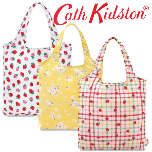 ネコポス便対応(送料250円) Cath Kidston　キャスキッドソン正規品　ナイロンエコバック, フォールドアウェイバック