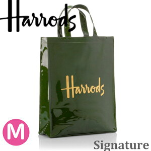  HARRODS ϥå  PVC ȡȥХå M Signature Shopper Bag ꡼ ߤɤ ΢ ´  ̵ܽ/