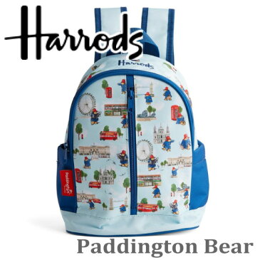 【本州送料無料】HARRODS ハロッズ 正規品 キッズ リュックサック Harrods Paddington Bear Mini Backpack パディントン 2才-6才位　男の子 女の子