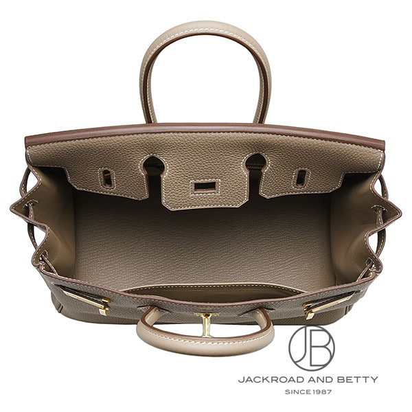 エルメス HERMES バーキン25 エトゥープ ベージュ H041344CC18 新品 バッグ/財布/小物