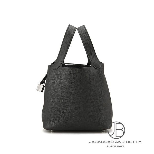 エルメス HERMES ピコタンロックPM ノワール ブラック 黒 H056289CK89 新品 バッグ...