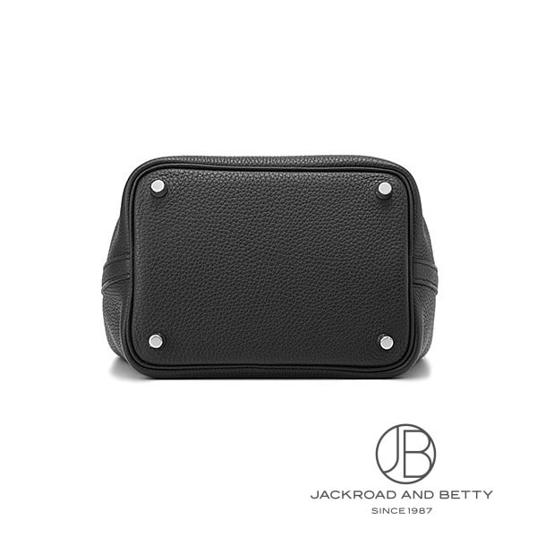 エルメス HERMES ピコタンロックPM ノワール ブラック 黒 H056289CK89 新品 バッグ...