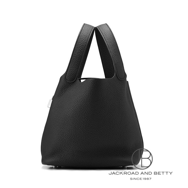 エルメス HERMES ピコタンロックMM ノワール ブラック 黒 H060991CK89 新品 バッグ...