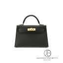 エルメス HERMES ミニケリー2 外縫い ノワール ブラック 黒 H071302CK89 新品 バッグ/財布/小物
