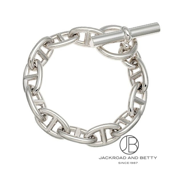 エルメス HERMES シェーヌ・ダンクル ブレスレット GM 11コマ H101672B 011 新品 ジュエリー ブランドジュエリー