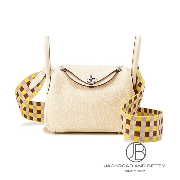 エルメス HERMES ミニリンディ マキシカドリーユ ナタ アイボリー ホワイト 白 新品 バッグ/財布/小物のサムネイル