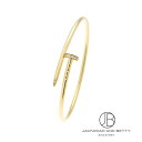 カルティエのブレスレット（レディース） カルティエ CARTIER ジュスト アン クル ブレスレットSM YG #17 B6066117 新品 ジュエリー ブランドジュエリー