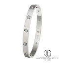 カルティエのブレスレット（レディース） カルティエ CARTIER ラブブレスレット 10P ダイヤ WG 18 B6070418 新品 ジュエリー ブランドジュエリー