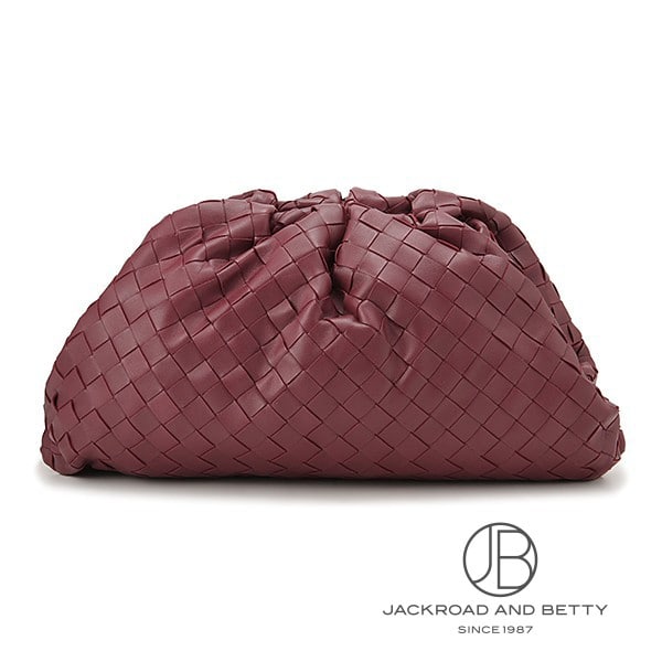 ボッテガ・ヴェネタ BOTTEGA VENETA ポーチ クラッチ バッグ ボルドー 赤 576175 VCPP0 6208 新品 バッグ/財布/小物