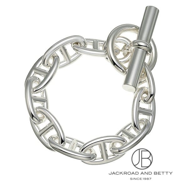 エルメス HERMES シェーヌ・ダンクル ブレスレット GM 10コマ H101672B 010 新品 ジュエリー ブランドジュエリー