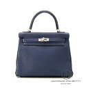エルメス HERMES ケリー25 内縫い ブルーネイビー 紺 新品 バッグ/財布/小物