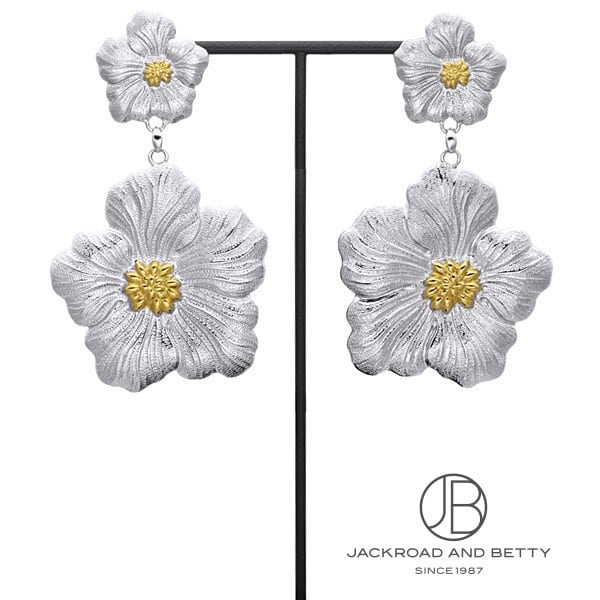 ブチェラッティ BUCCELLATI ブロッサム ヴェルメイユ イヤリング JAGEAR023669 新品 ジュエリー ブラン..