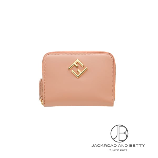 Fendi FF Diamond Zip-Around Wallet, Medium, 8M0508ALV4F1SO1, Brand New, Bags/Wallets/Accessories