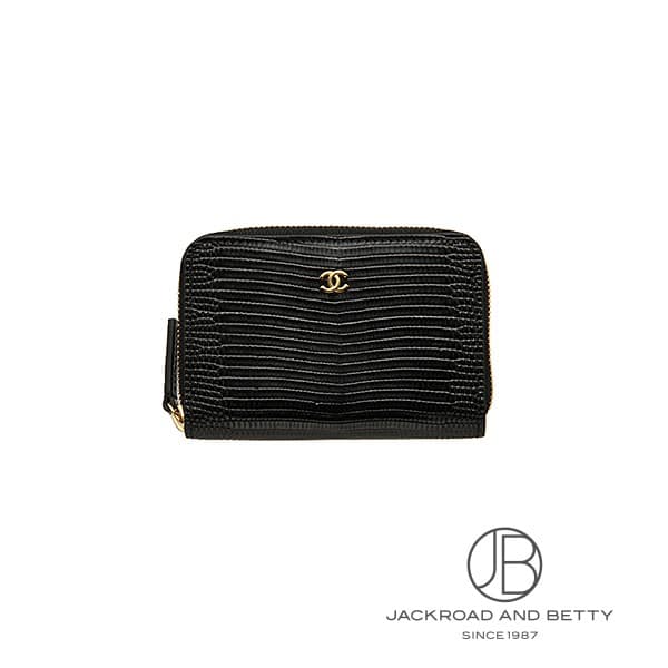 Chanel CHANEL Zip Coin Case Black AP5189 B25130 94305 Brand New Bag/Wallet/Accessories
