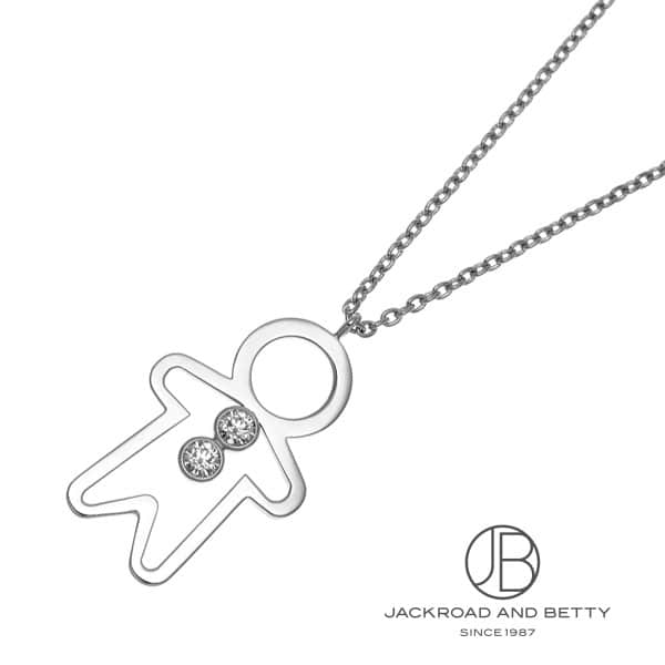 チャー CHAR ジンジャーマン ダイヤモンド ネックレス 中古 ジュエリー ブランドジュエリー