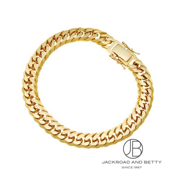 喜平 KIHEI K18 6面 ダブル 52.3g 20cm ブレスレット 造幣局刻印有り 中古 ジュエリー ブランドジュエリー