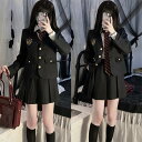 卒業式 スーツ 女の子 jk制服 入学式 スーツ レディーススーツ 制服セット ガールズ フォーマルスーツ 長袖 3点セット ブレザー プリーツスカート 小学校...
