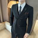 メンズ スーツ ビジネススーツ 2つボタン フォーマルスーツ 2点セット 3点セット オールシーズン 洗えるスーツ 結婚式 ニ次会 新社会人 入学式 卒業式 通...