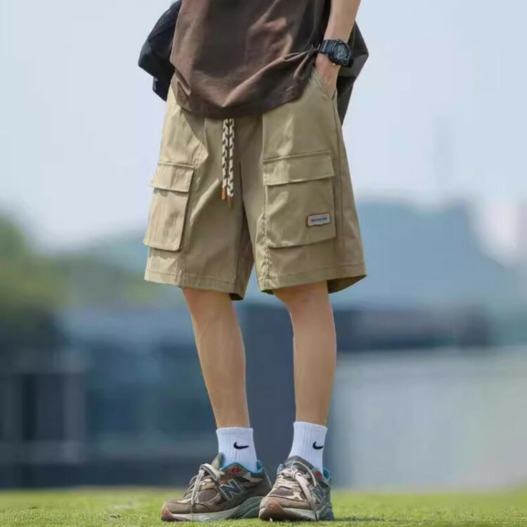 ショートパンツ メンズ カーゴパンツ 夏 ポケット付き 5分丈 ハーフパンツ 短パン 登山 スポーツ アウトドア 半ズボン トレッキング 作..