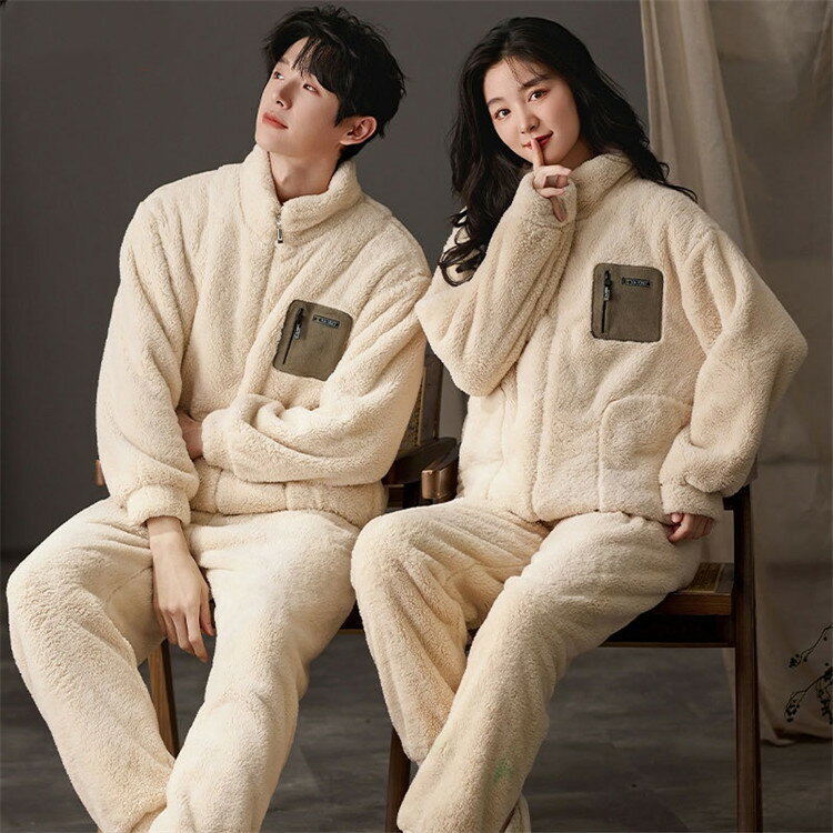 ペア パジャマ 冬 フランネル 暖かい パジャマ レディース メンズパジャマ 寝巻き ルームウェア カップルウェア あたたかい 柔らかい 秋冬 カップルパジャマ ホームウェア 可愛い 男女 部屋着 カジュアル 肌触り 上下セット