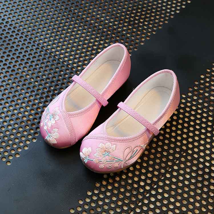 草履七五三女の子草履のかわりに履ける子供用刺繍楽ちん靴753ガールズかわいい痛く...