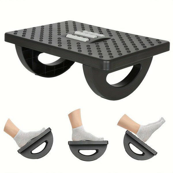 送料無料人間工学に基づいたオフィスフットレスト1個-デスク下フットレスト、フットマッサージフットス..