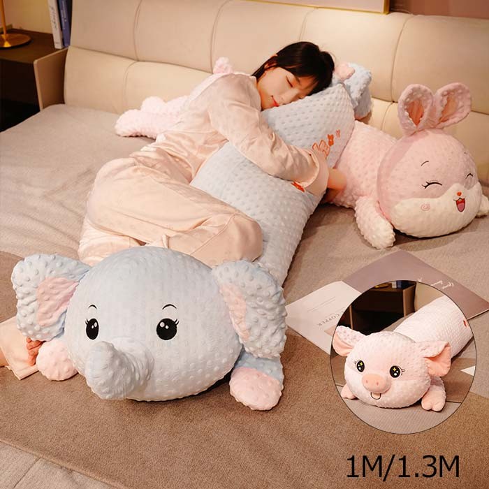 癒し抱き枕 横向き寝 枕 大きい ウサギ 象 豚 洗濯 大きい うさぎ 女性 キッズ 女の子 洗える かわいい..