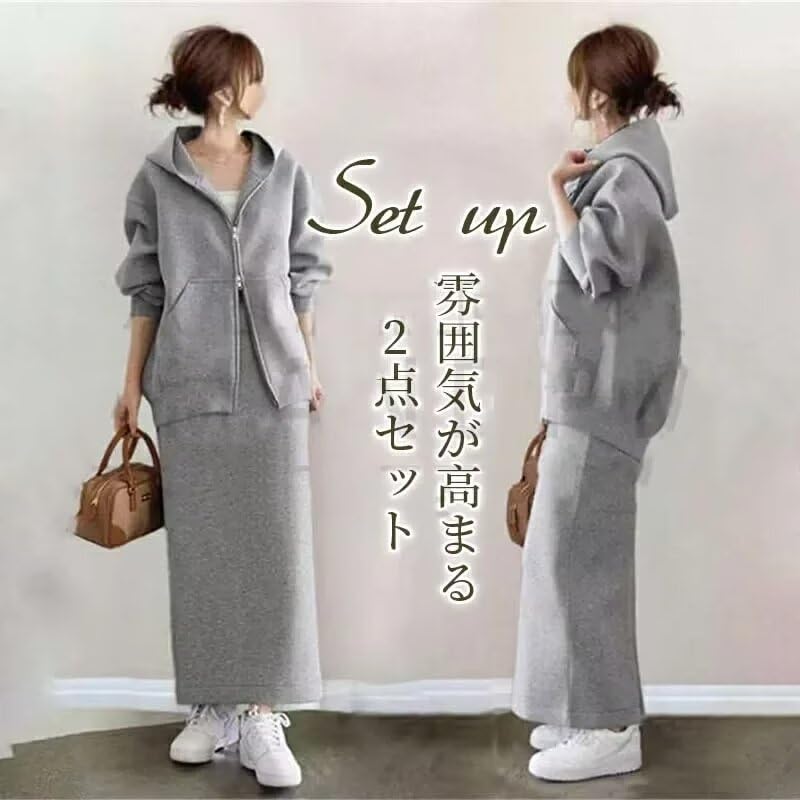 卒園式ママコーデ入学式母同窓会セットアップセットアップレディース上下セット可愛いカジュアル韓国30代40代50代春秋(4)