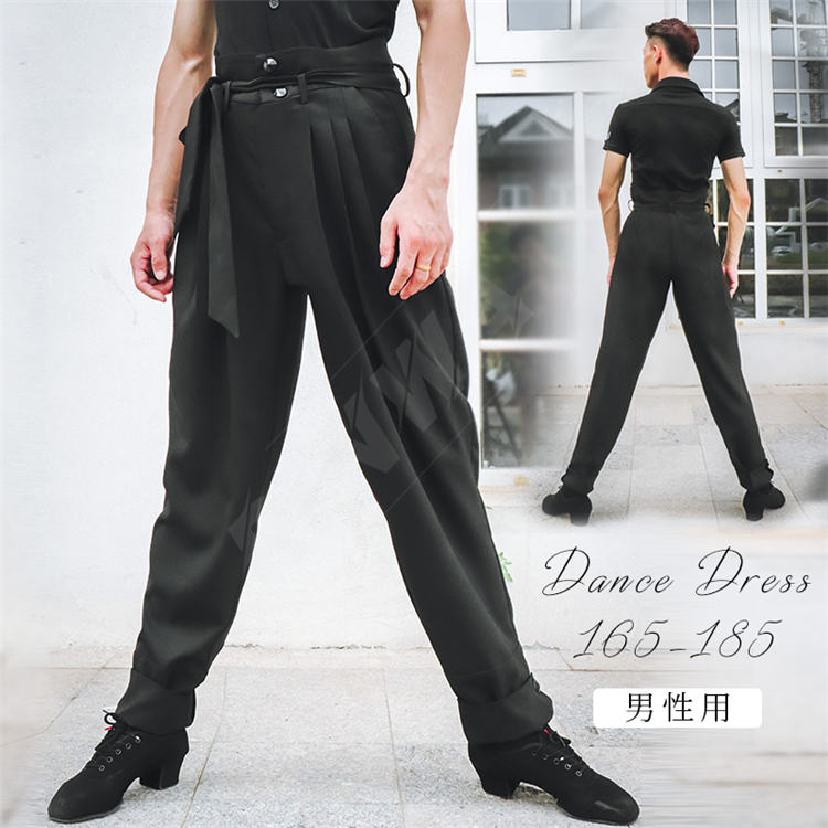 男性社交ダンス衣装ズボン競技着モダン無地メンズラテンダンス用ズボン大量注文にも対応しています。男性社交ダンス衣装ズボン競技着コンクールモダン社交練習着ワルツチャチャチャルンバカウボーイラテンラテンダンスズボンステージ