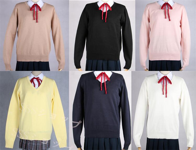 DK 制服 Vネック ニットトップス 長袖 セーター スクール セーター 男子高生 制服 紳士 メンズ春 秋 冬 トップス ウォッシャブル 洗える シンプル 学...