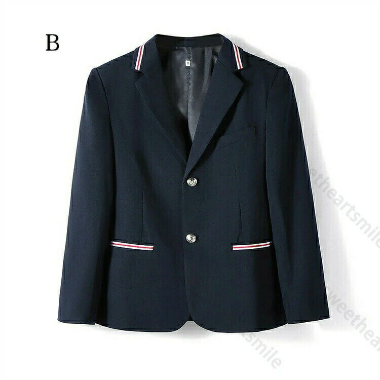 スクールブレザー 制服 ブレザー レディース ジャケット レギュラータイプ 高校 学生 中学 通学 学生服 女子 トップス アウター 上着 女子制服 スクールウエア 入学スーツ 卒業式 コスプレ 衣装 コスチューム 文化祭 S-4XL 黒 紺 2ボタン ラシニコ